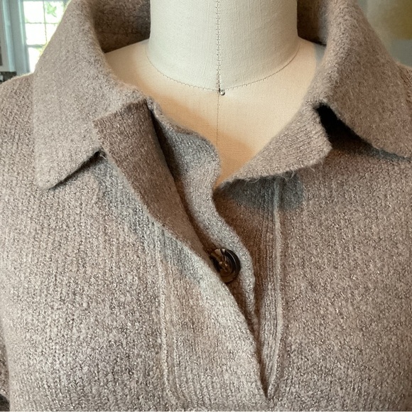 RDI Johnny Collar Soft Long Sleeve Sweater Oversized XS EUC - Picture 7 of 13